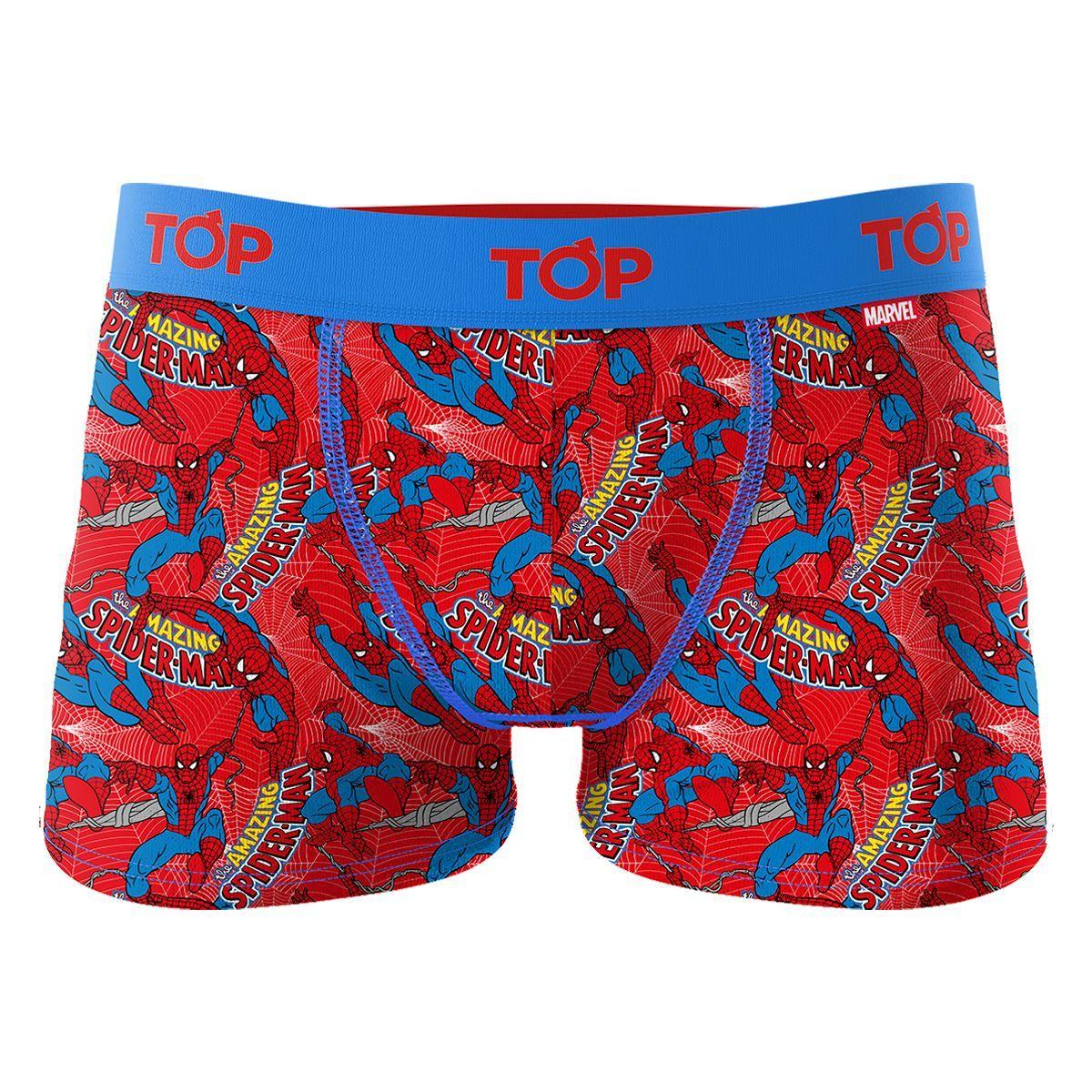 Bóxer Niño Algodón Marvel Pack 4 C13 Top-1