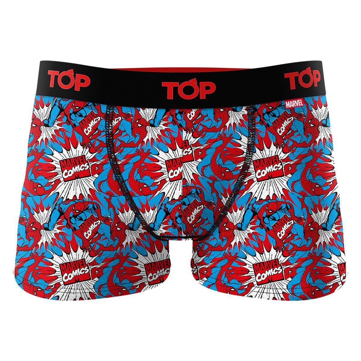 Bóxer Niño Algodón Marvel Pack 4 C13 Top-3