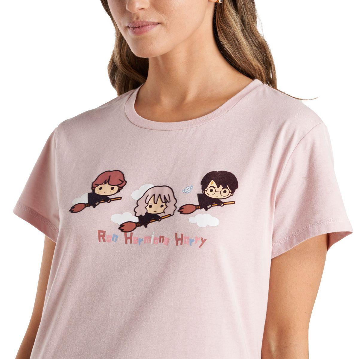 Pijama Verano Mujer Algodón Harry Potter C1-2