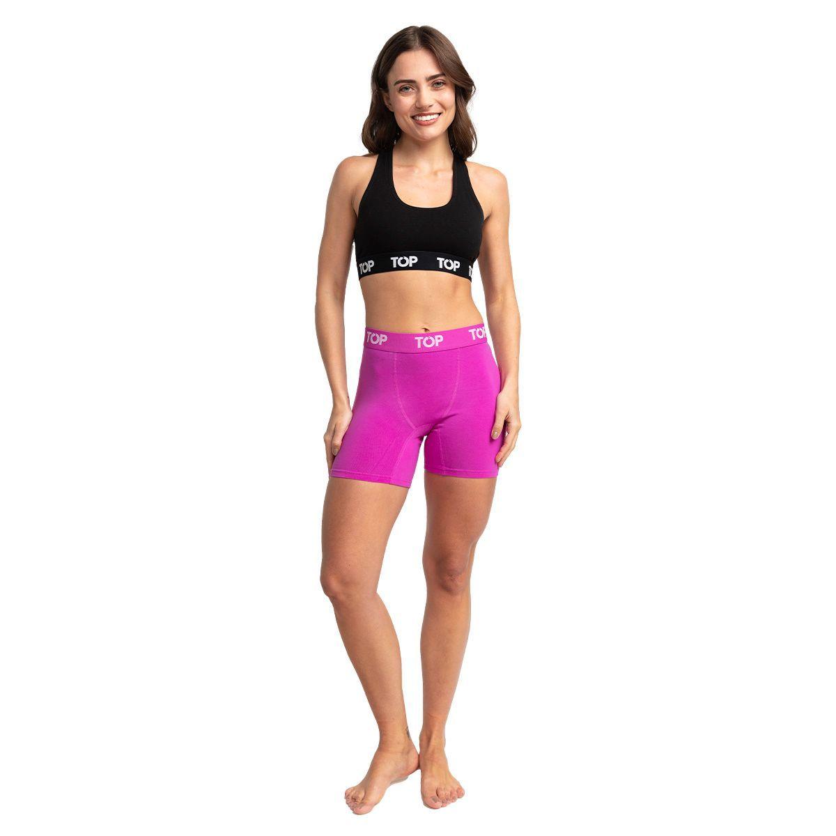 Bóxer Mujer Medio Algodón Pack 3 C4 Top-1