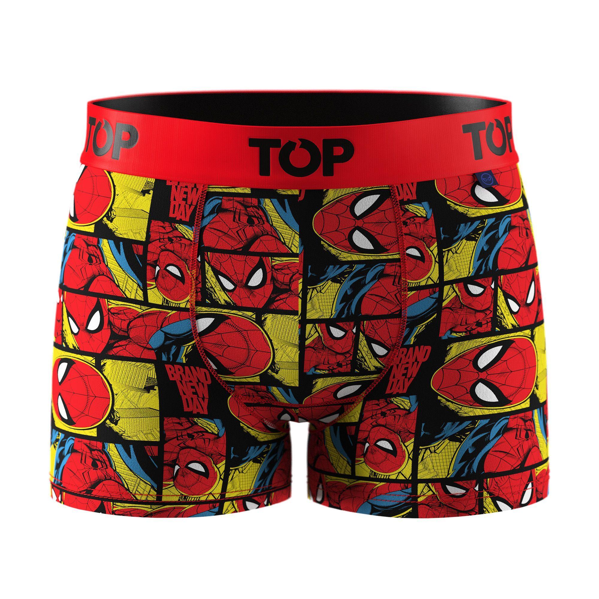 BÓXER NIÑO ALGODÓN MARVEL PACK 4 C17 TOP-2