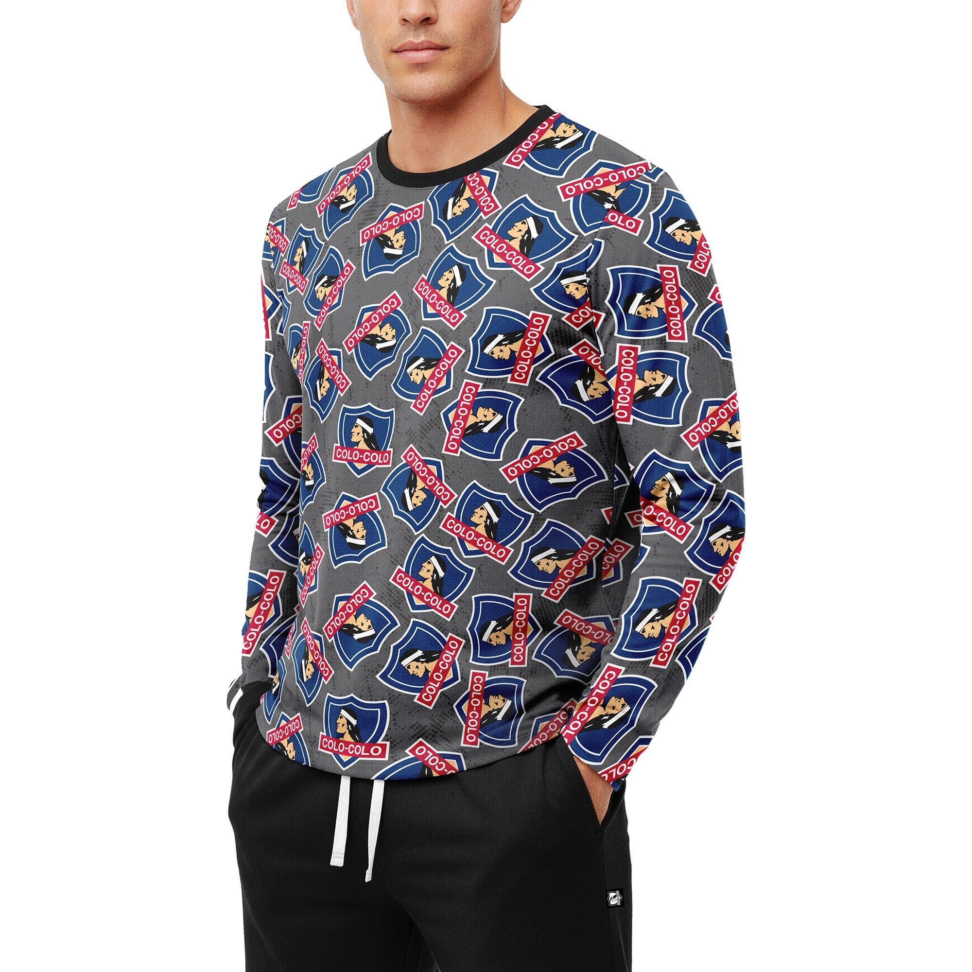 Pijama Hombre Invierno Algodón Colo-Colo C2 TOP-2