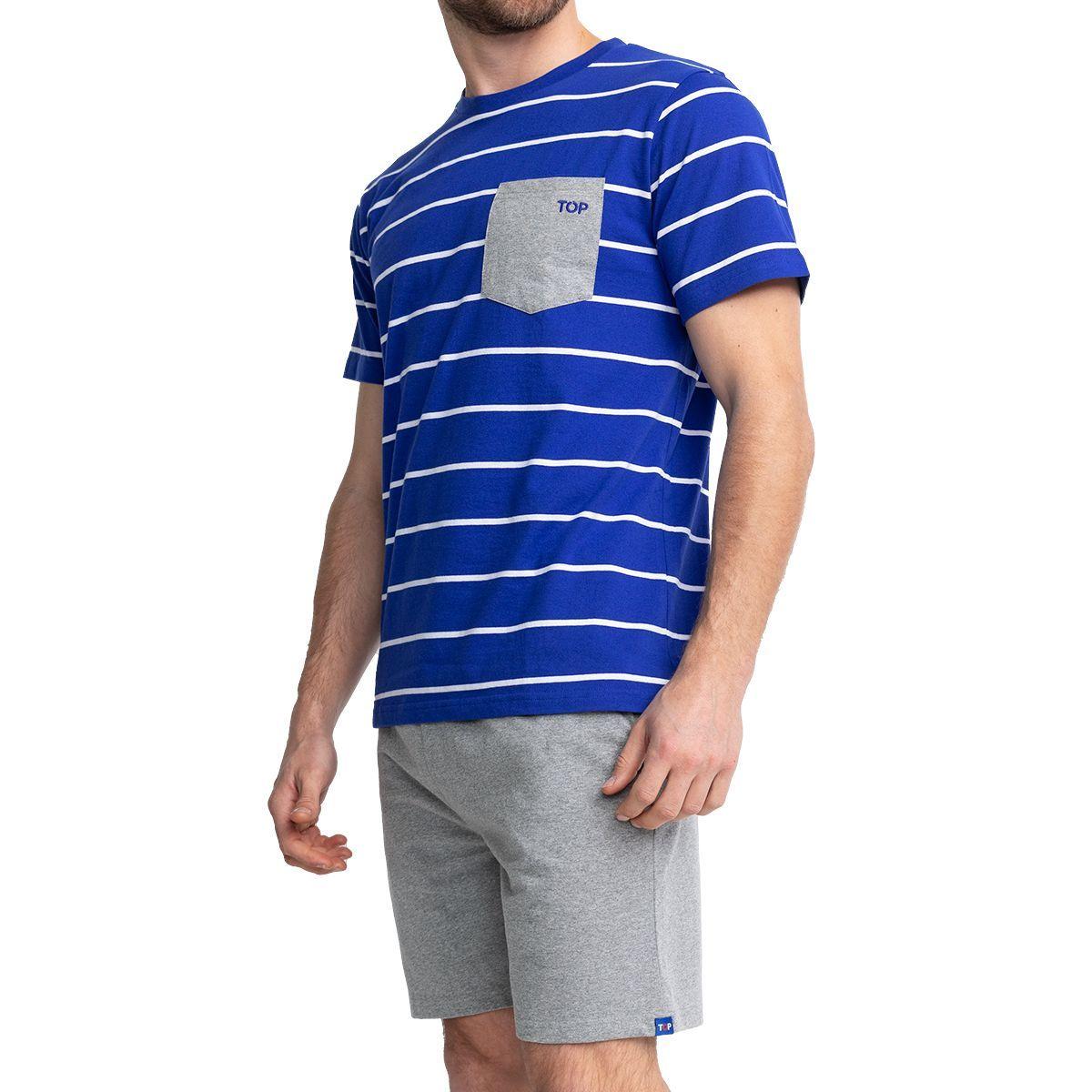 Pijama Algodón Hombre Verano C5 Top-2