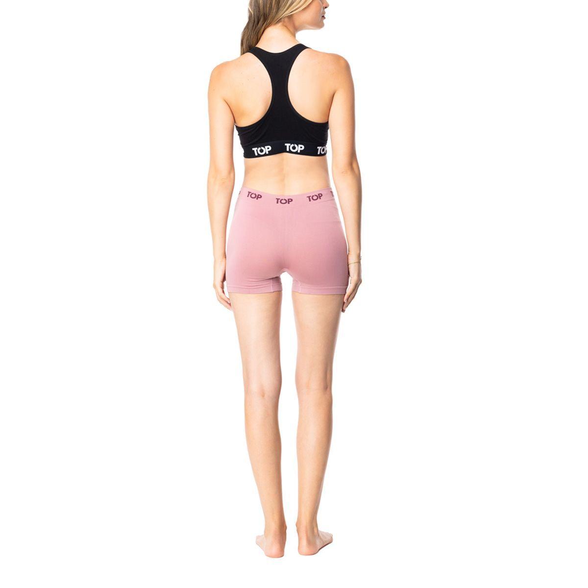 Bóxer Corto MUJER Microfibra Sin Costuras Pack 3 C1 TOP-4