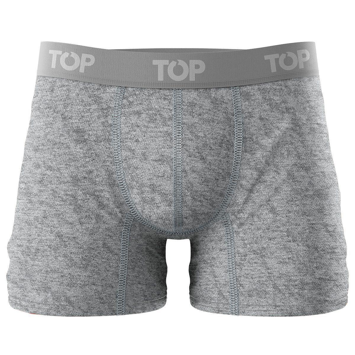 Bóxer Medio Algodón Color Pack 4 PK C16 Top-3