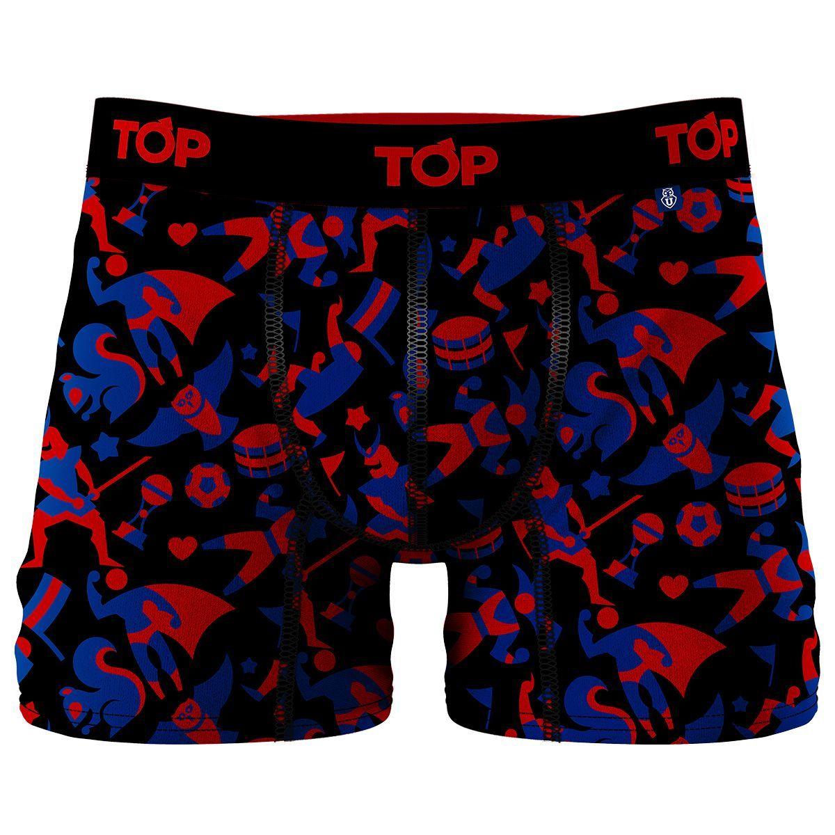 Bóxer Medio Algodón Universidad de Chile Pack 3 C3 Top-1