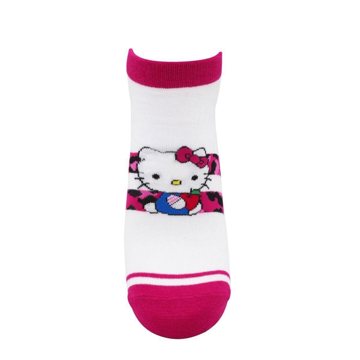CALCETINES TOBILLEROS MUJER ALGODÓN PACK 2 HELLO KITTY C2 TOP-3