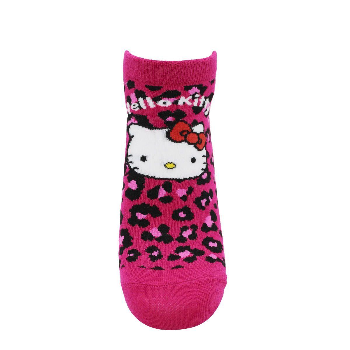 CALCETINES TOBILLEROS MUJER ALGODÓN PACK 2 HELLO KITTY C2 TOP-5