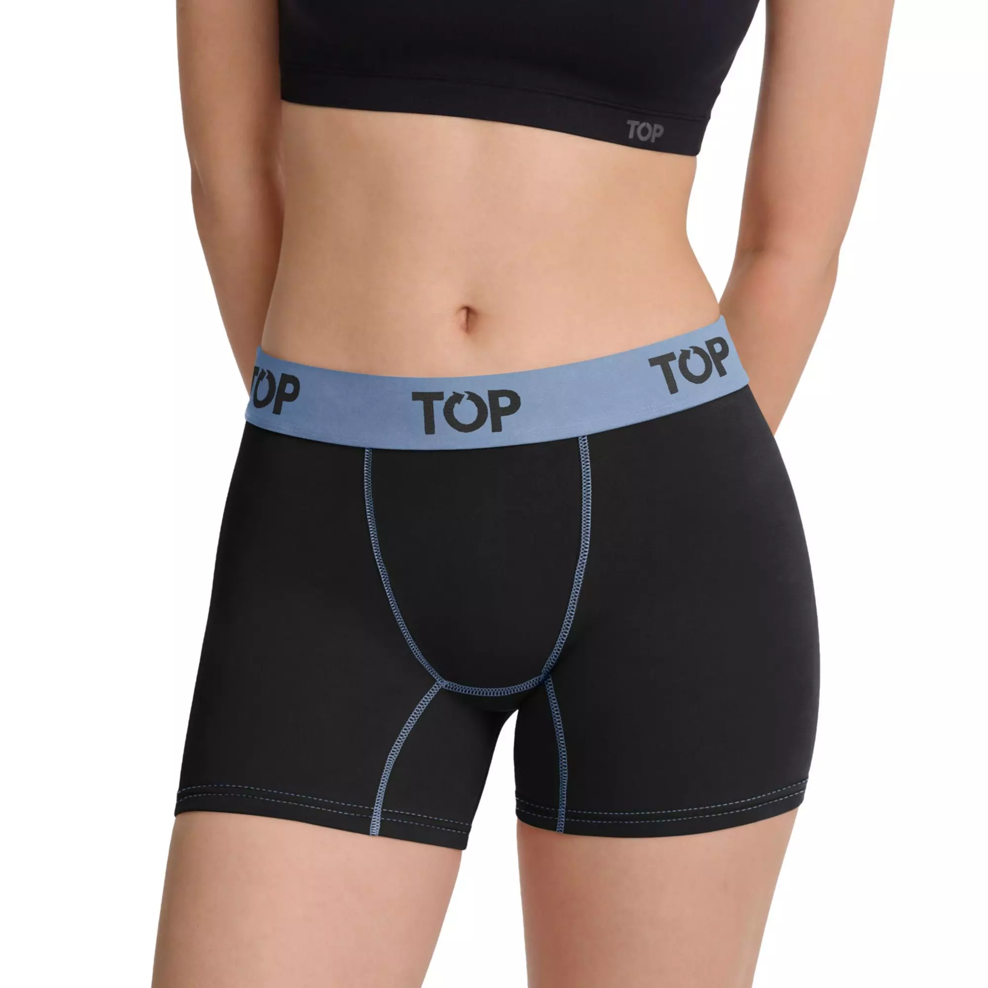 Bóxer Mujer Medio Algodón Pack 3 C8 TOP-3