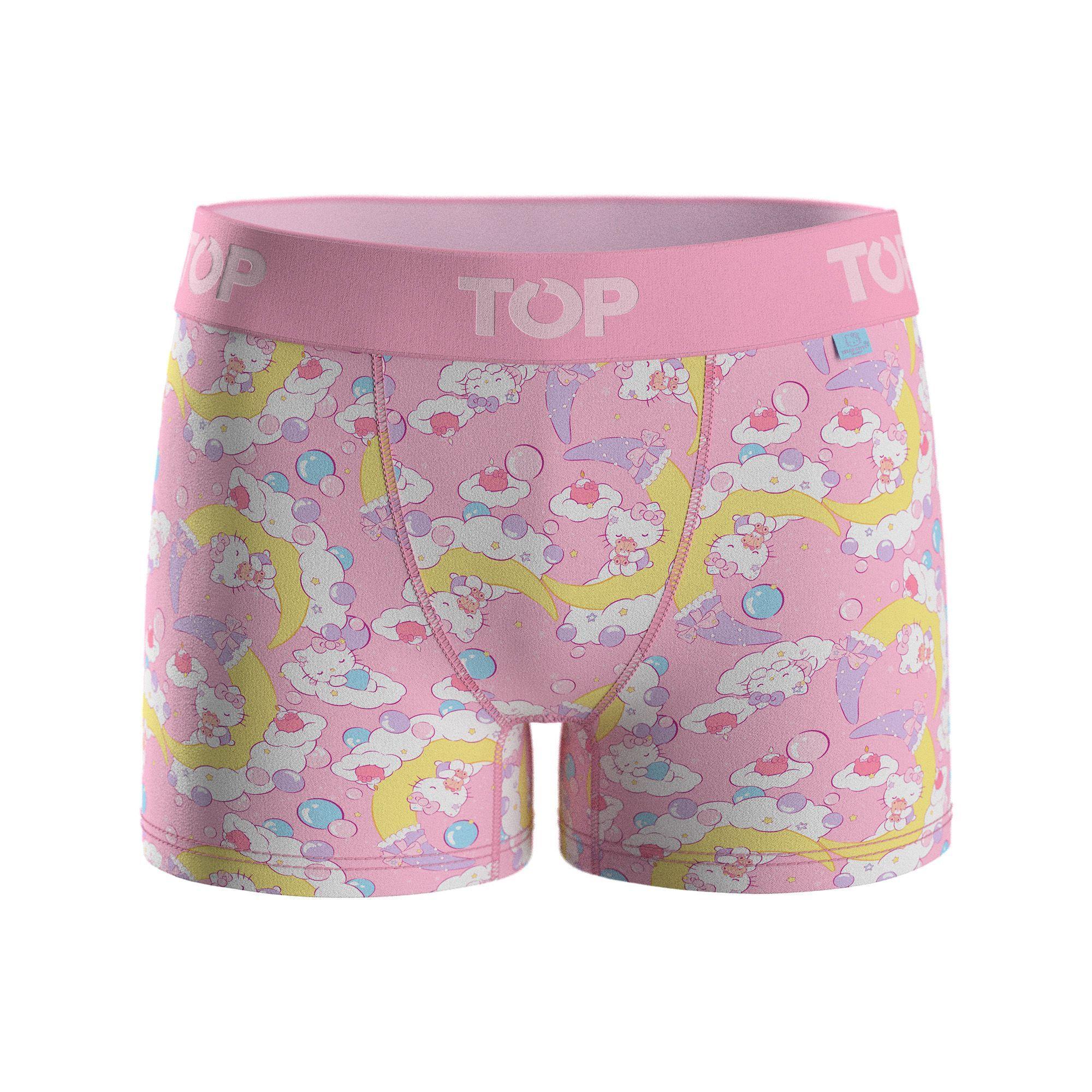 Bóxer Medio NIÑA Algodón Pack 4 Hello Kitty C2 TOP-3