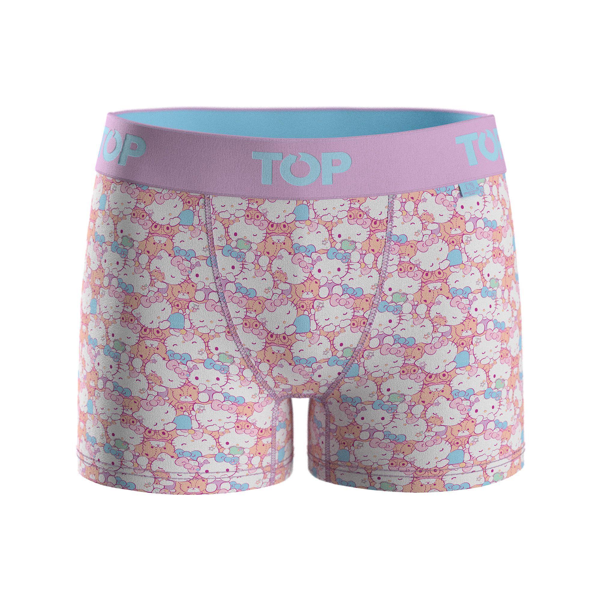 Bóxer Medio NIÑA Algodón Pack 4 Hello Kitty C2 TOP-4