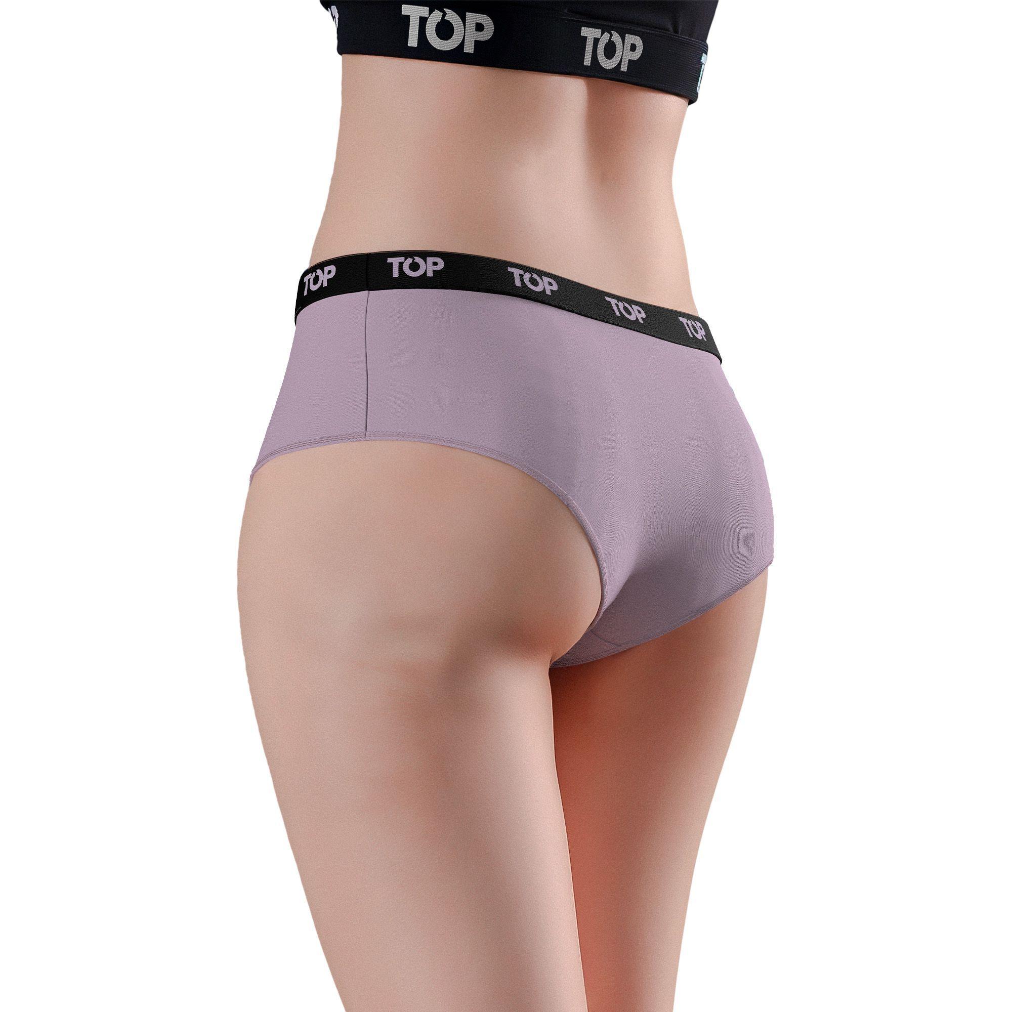CALZÓN PANTALETAS ALGODÓN CON ELÁSTICO PACK 3 C11 TOP-4