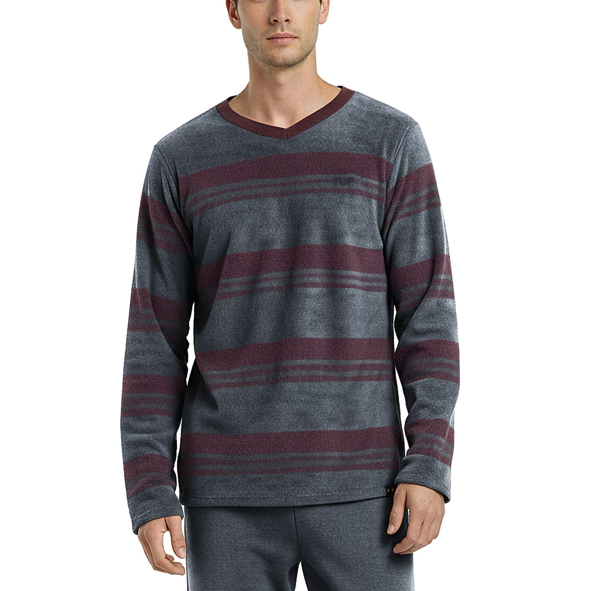 Pijama Invierno C1 Hombre Micropolar TOP-2