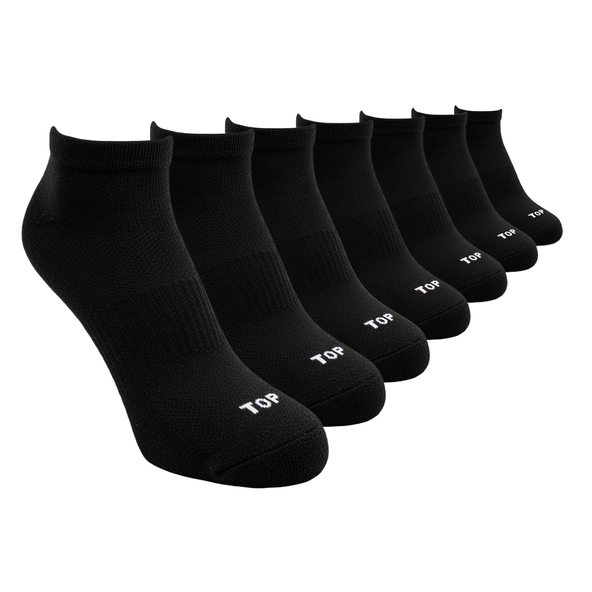 CALCETINES DEPORTIVOS TOBILLEROS MUJER PACK 7 C2 TOP-0