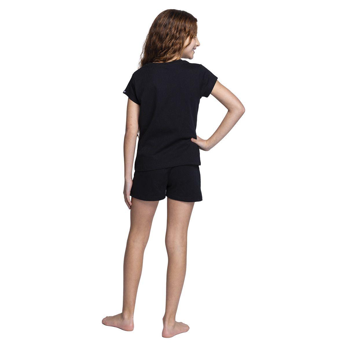 PIJAMA NIÑA ALGODÓN VERANO STITCH C1 TOP-2