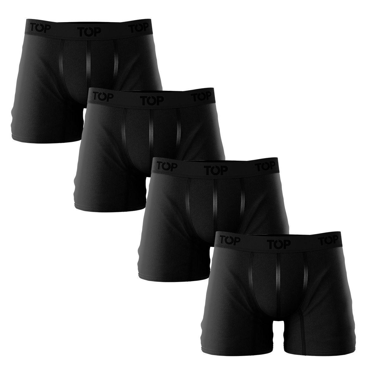 Bóxer Medio Algodón Pack 4 C1 Top-0