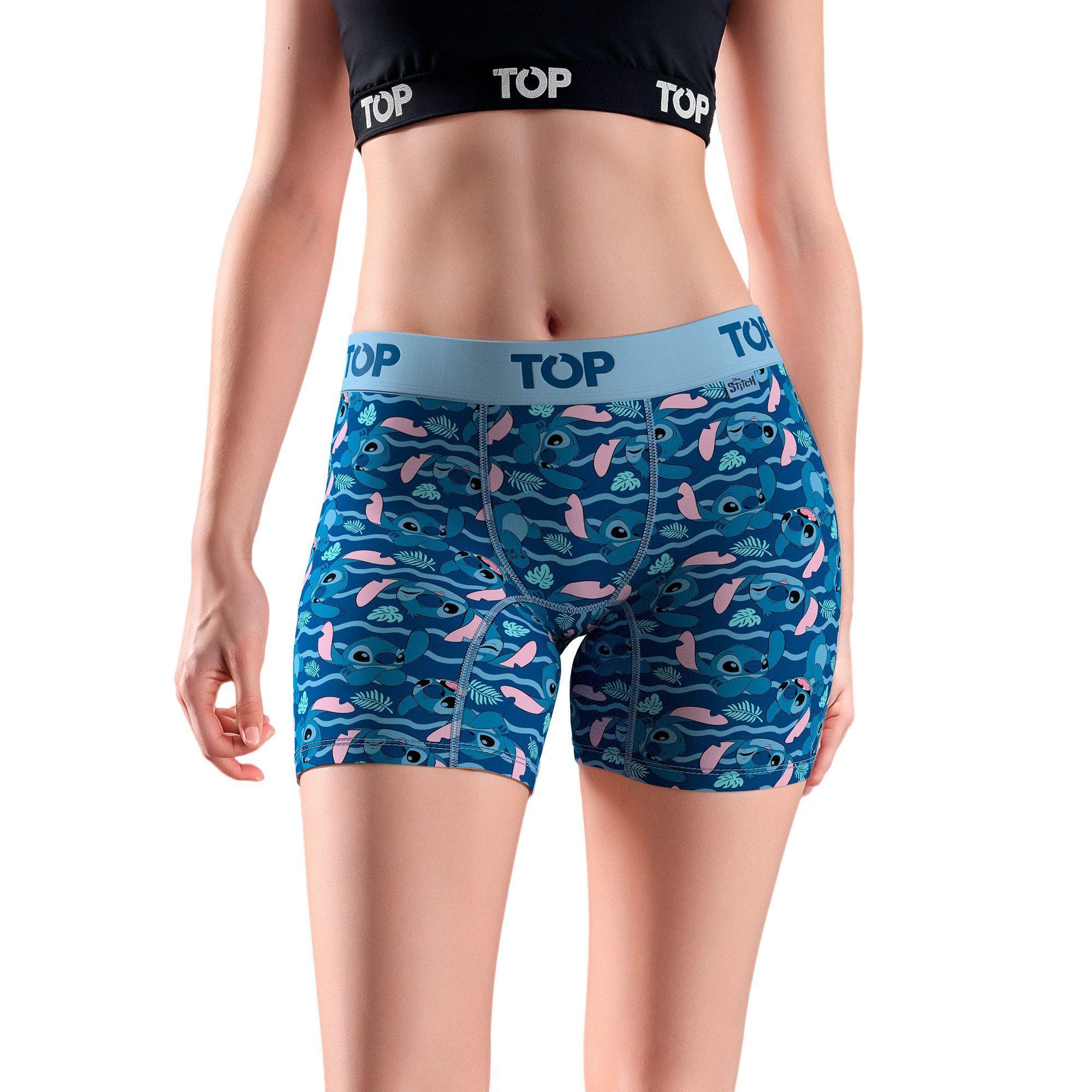 Bóxer Medio MUJER Algodón Pack 3 Stitch C5 TOP-3