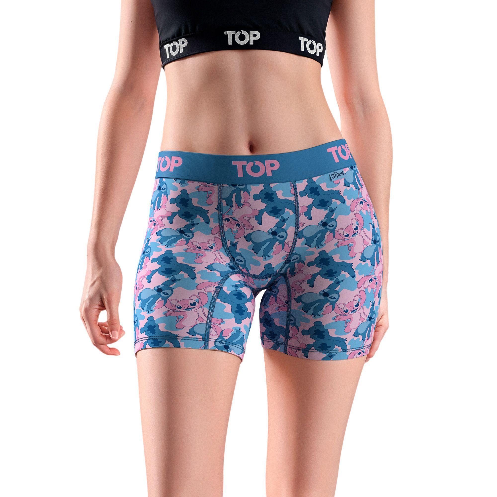 Bóxer Medio MUJER Algodón Pack 3 Stitch C5 TOP-4