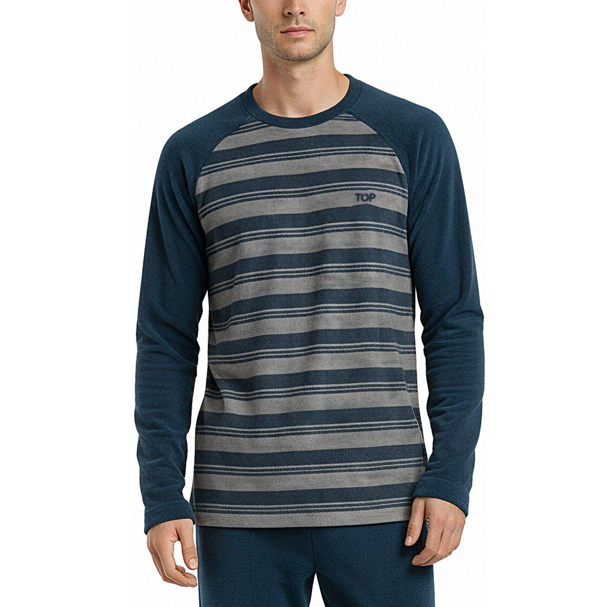 Pijama Invierno C2 Hombre Micropolar TOP-2