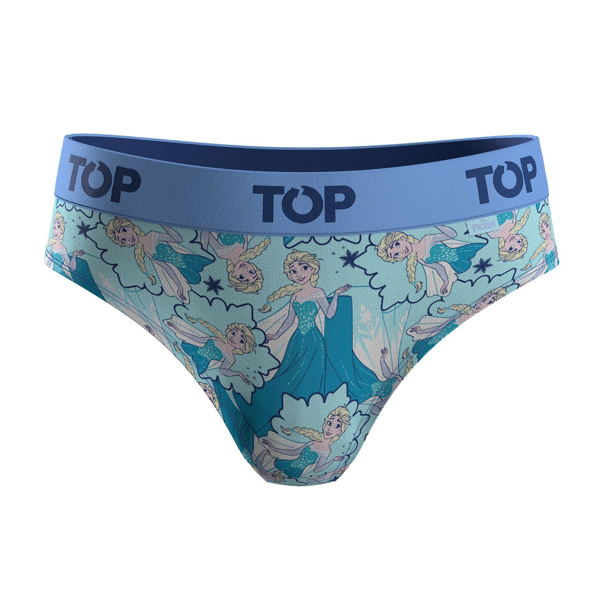 CALZÓN PANTALETAS NIÑA PACK 4 FROZEN C1 TOP-2