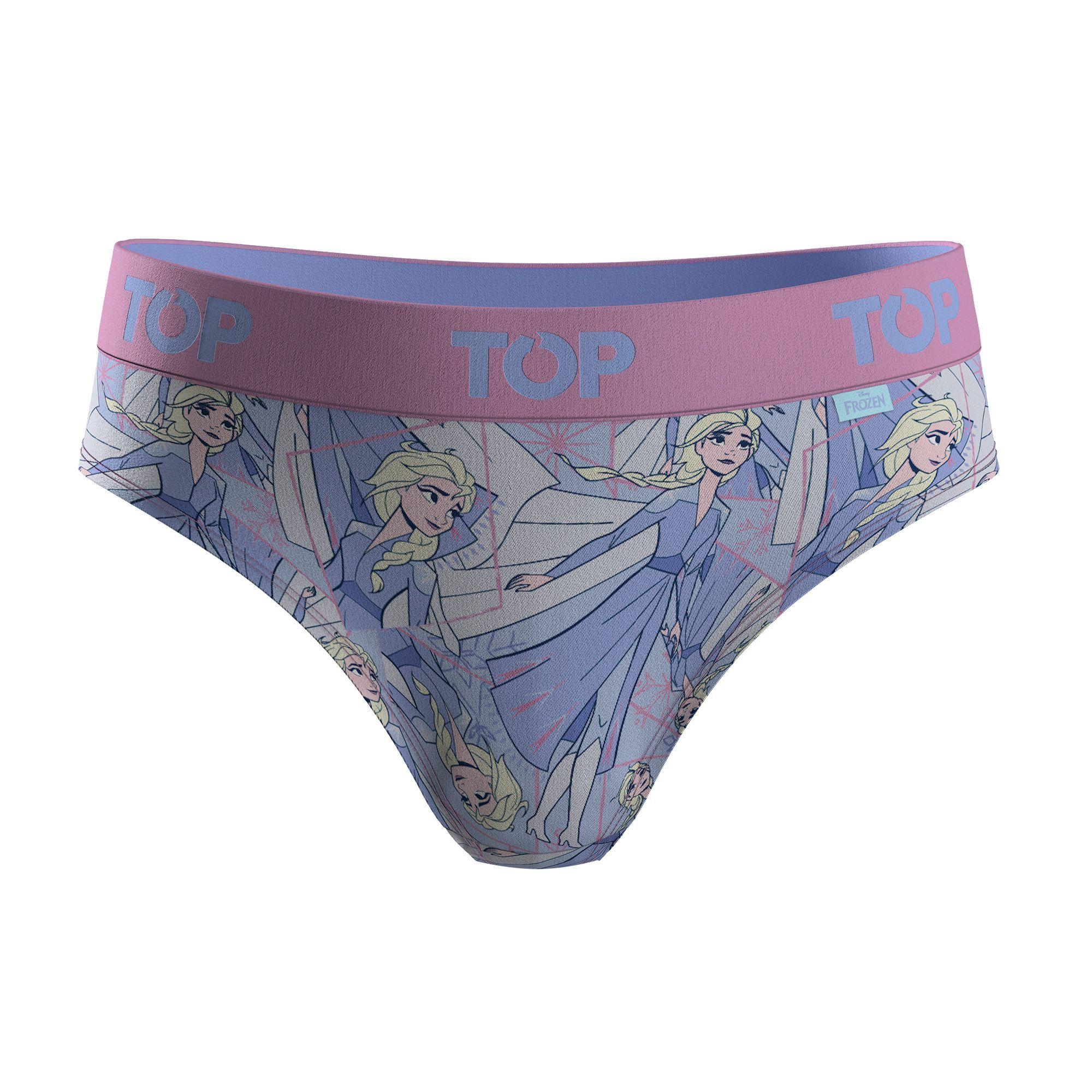 CALZÓN PANTALETAS NIÑA PACK 4 FROZEN C1 TOP-3
