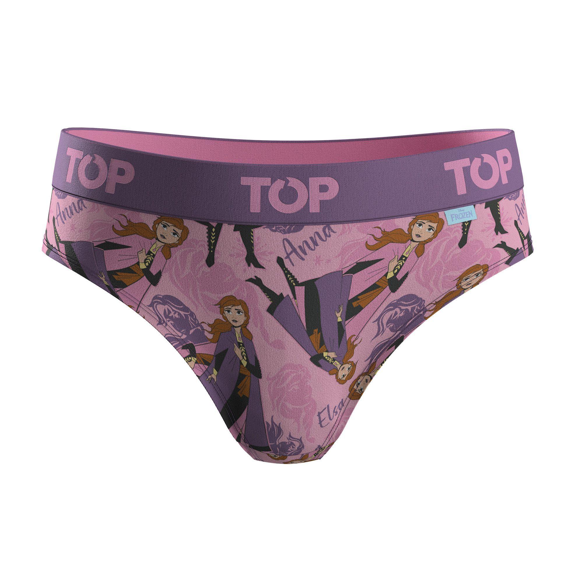 CALZÓN PANTALETAS NIÑA PACK 4 FROZEN C1 TOP-4