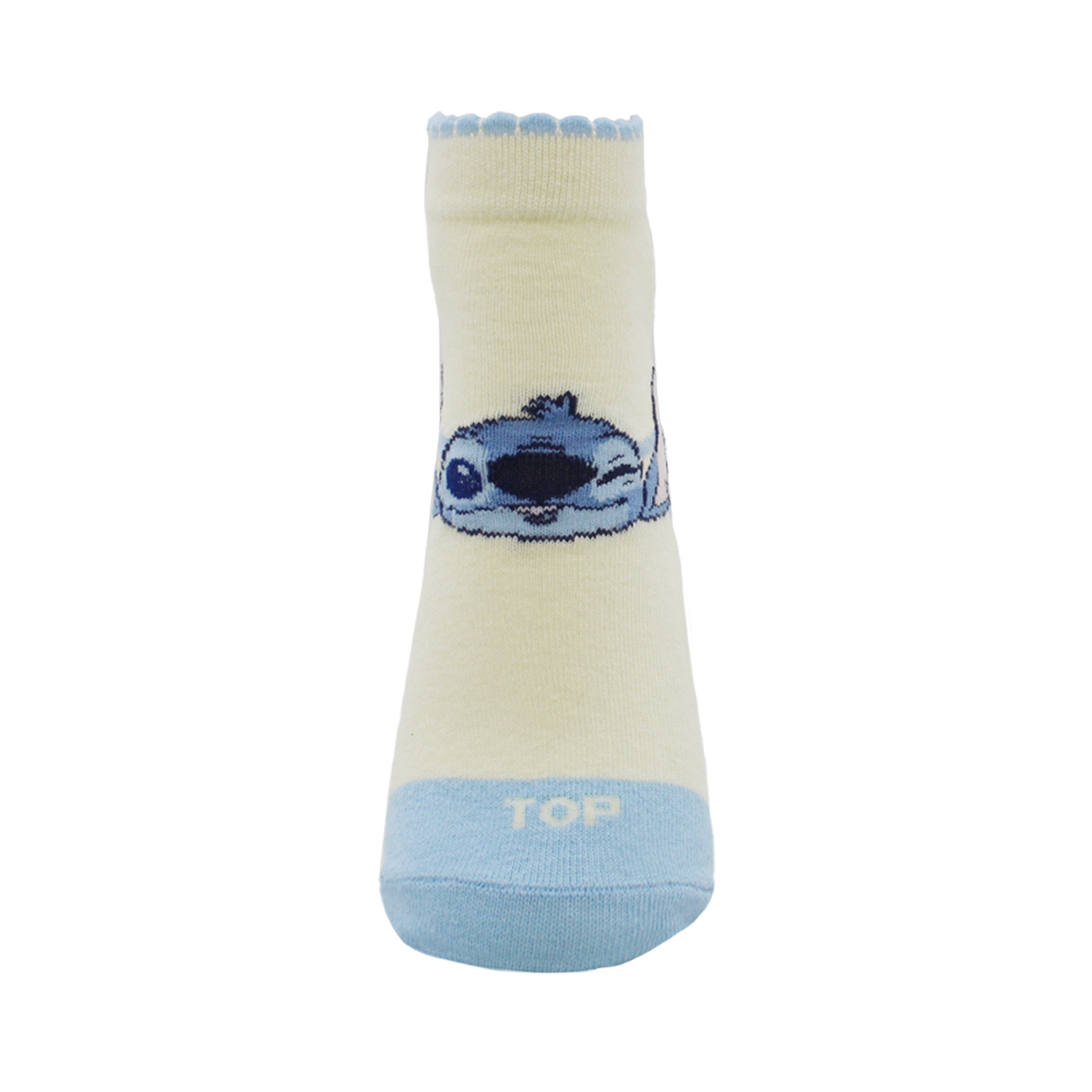 CALCETINES TOBILLEROS NIÑA ALGODÓN PACK 2 STITCH C2 TOP-2