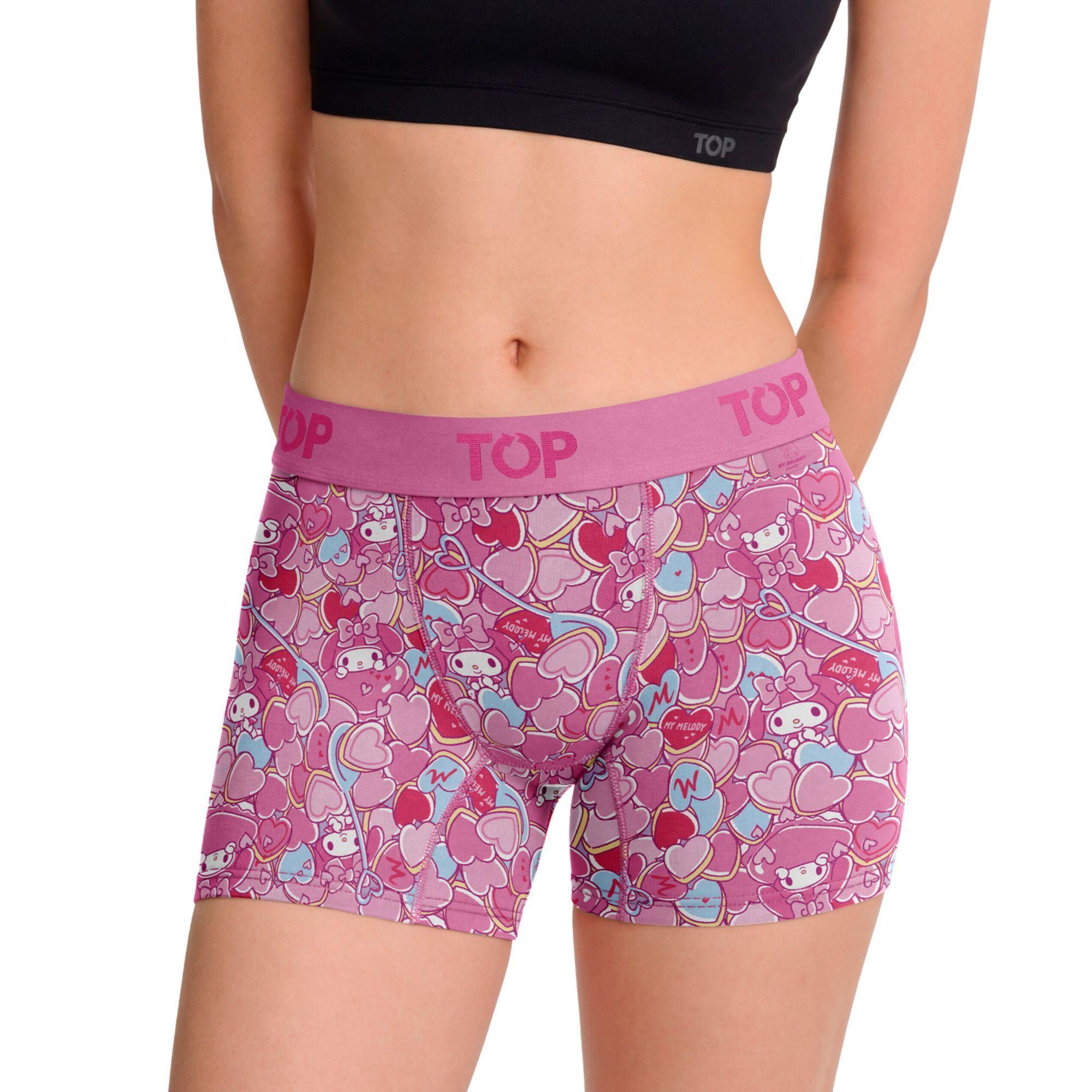 Bóxer Medio MUJER Algodón Pack 3 My Melody C13 TOP-3