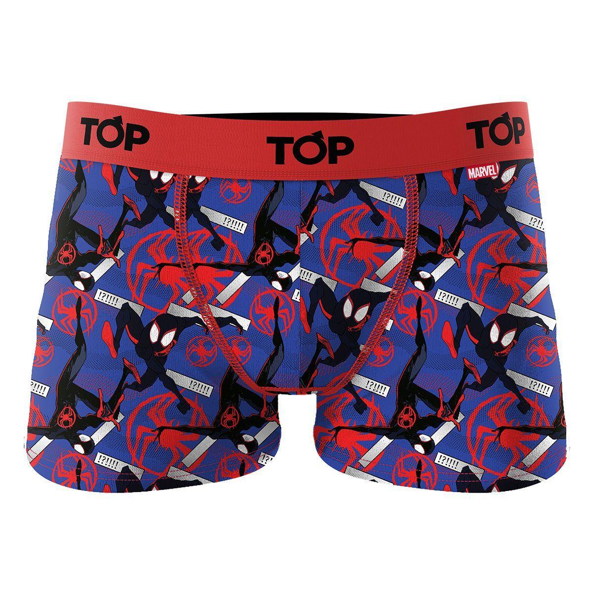 Bóxer Niño Algodón Marvel Pack 4 C10 Top-1