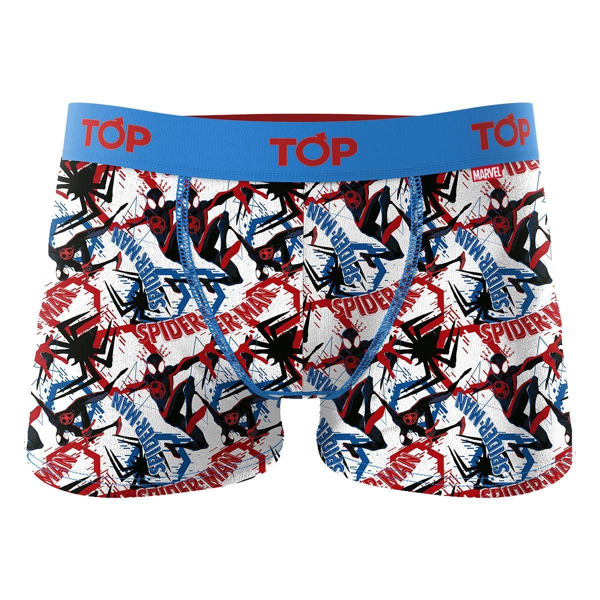 Bóxer Niño Algodón Marvel Pack 4 C10 Top-3