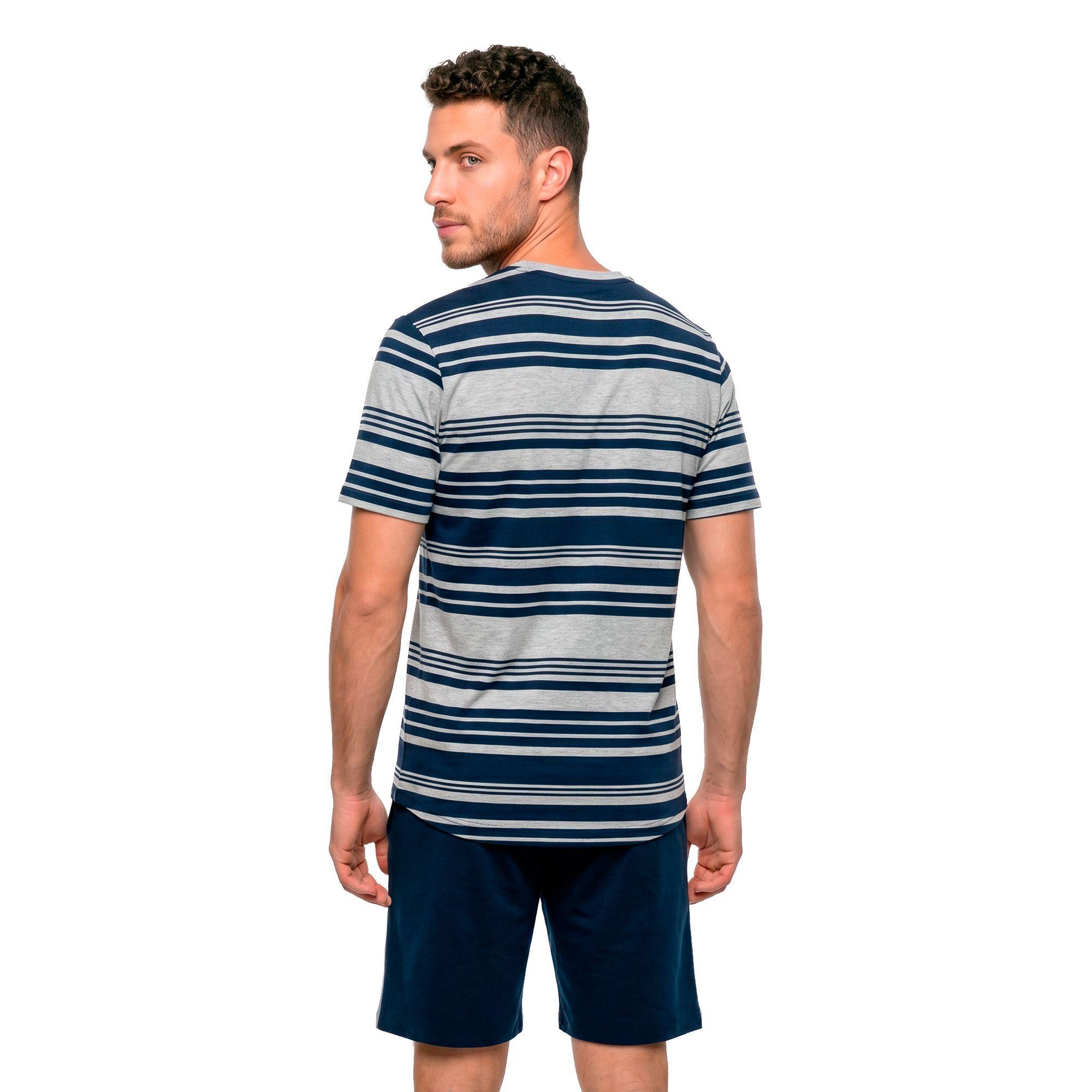 Pijama Hombre Algodón Verano C1 TOP-2