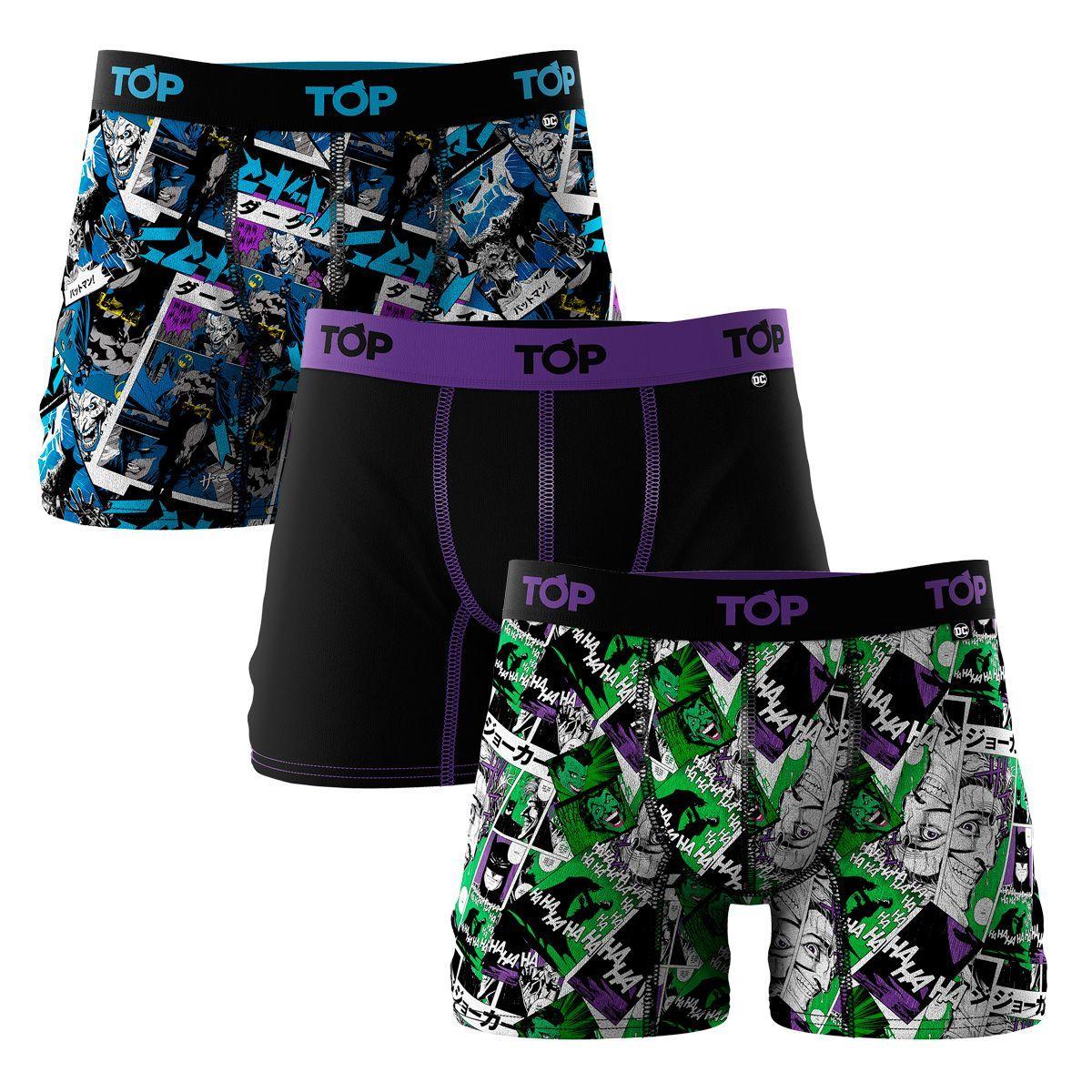 Bóxer Medio Algodón DC Pack 3 C12 Top-0