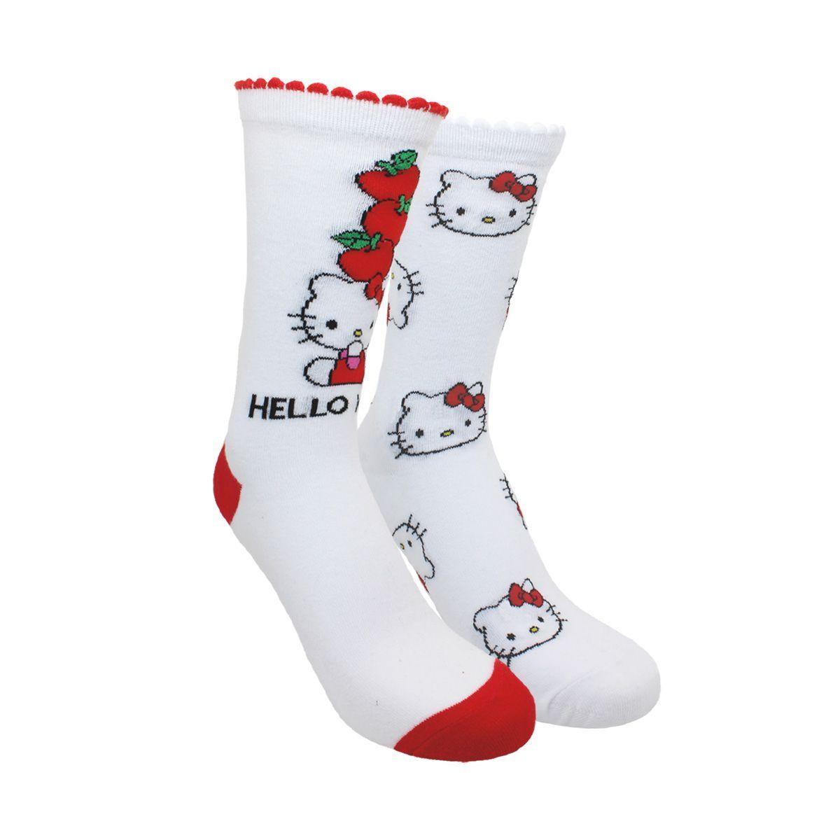 Calcetines Largos Niña Algodón Pack 2 Hello Kitty C5 TOP-0