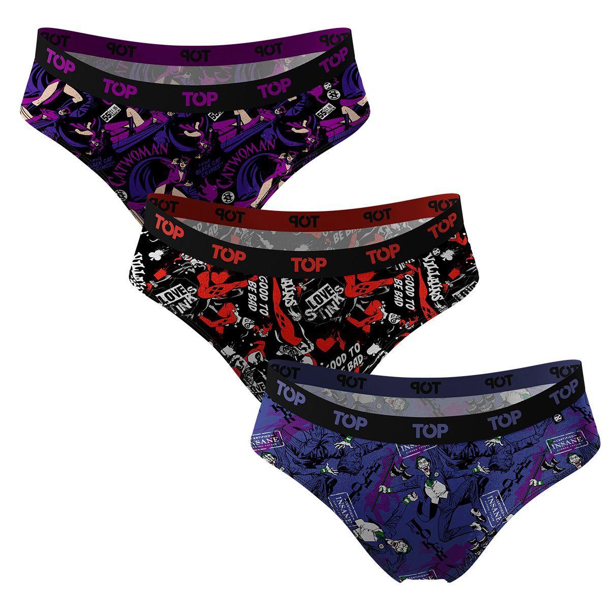 Calzón Bikini Algodón DC Pack 3 C8 TOP-2