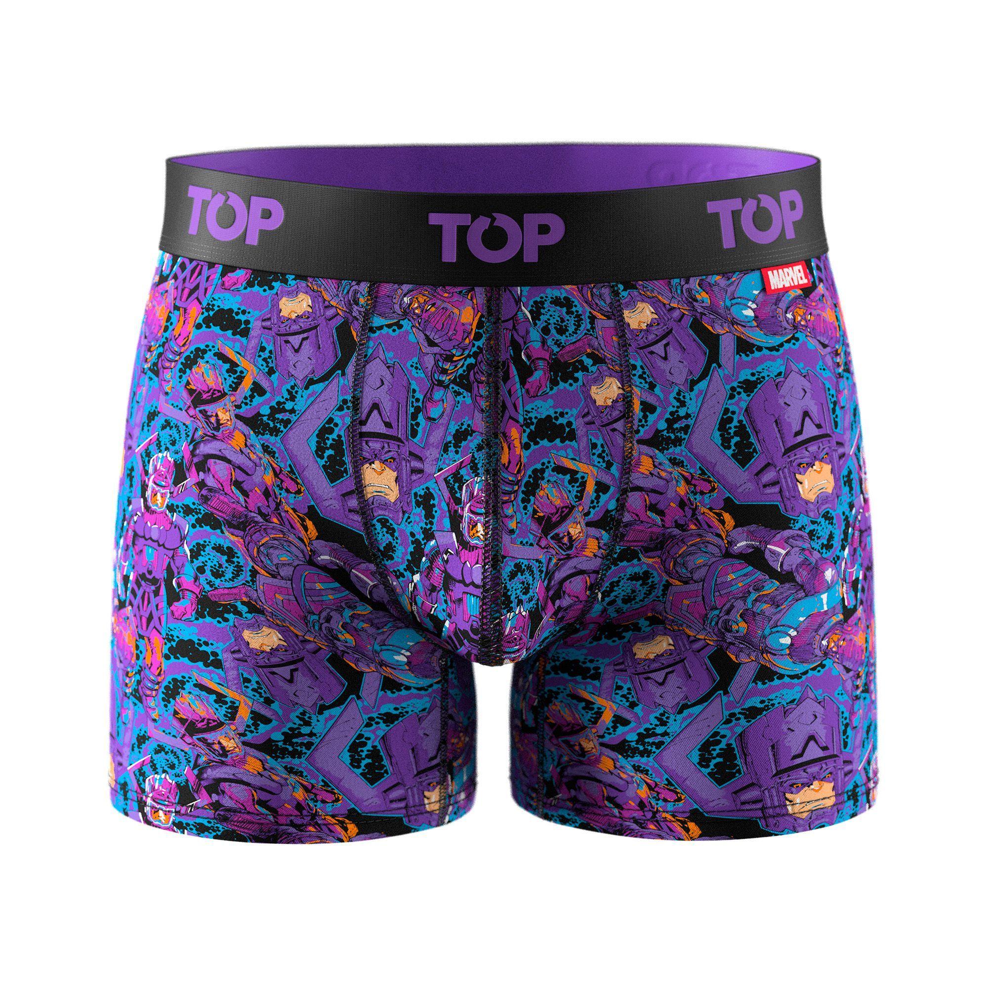Bóxer Medio Algodón Pack 3 Marvel C19 TOP-2