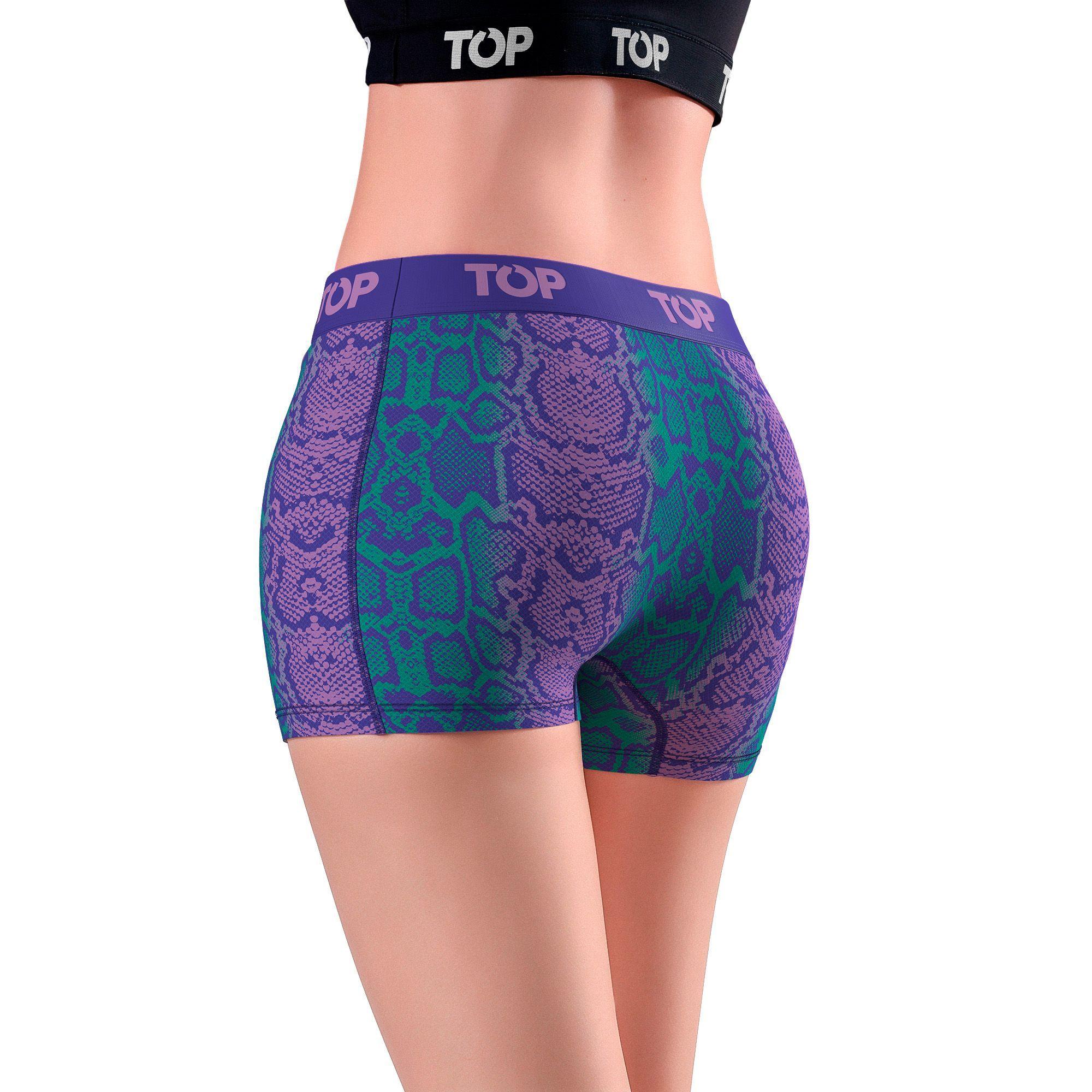 BÓXER CORTO MUJER ALGODÓN PACK 3 COLECCION SKINS C2 TOP-4