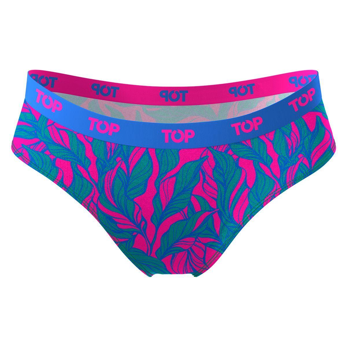 Calzón Bikini Algodón Pack 3 Neón C3 Top-3