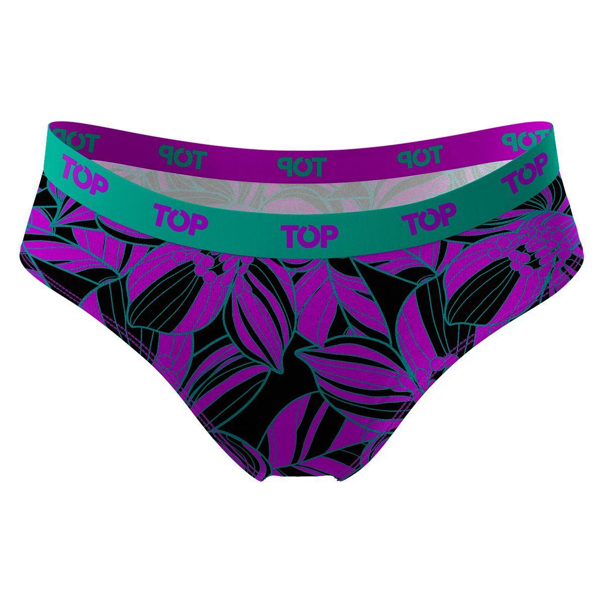 Calzón Bikini Algodón Pack 3 Neón C3 Top-4