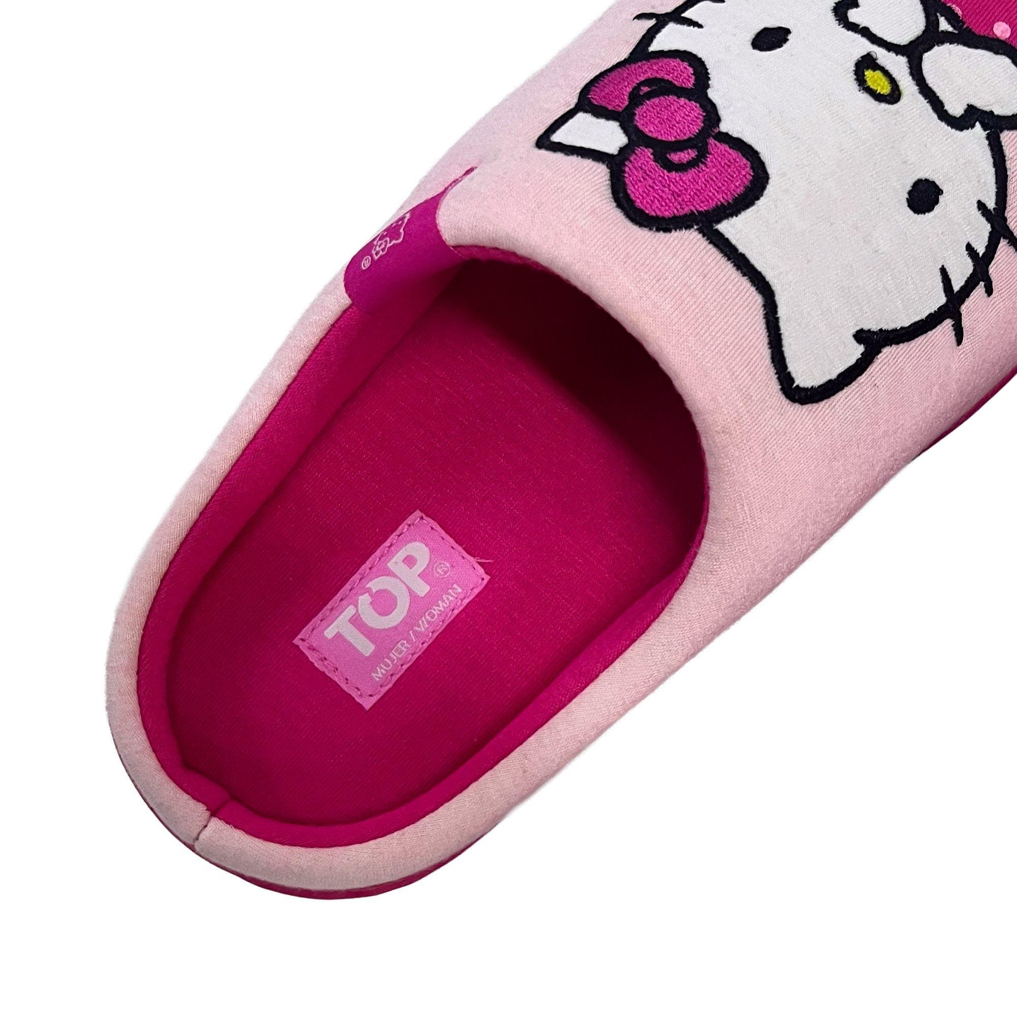 PANTUFLA MUJER C1 HELLO KITTY  TOP-1