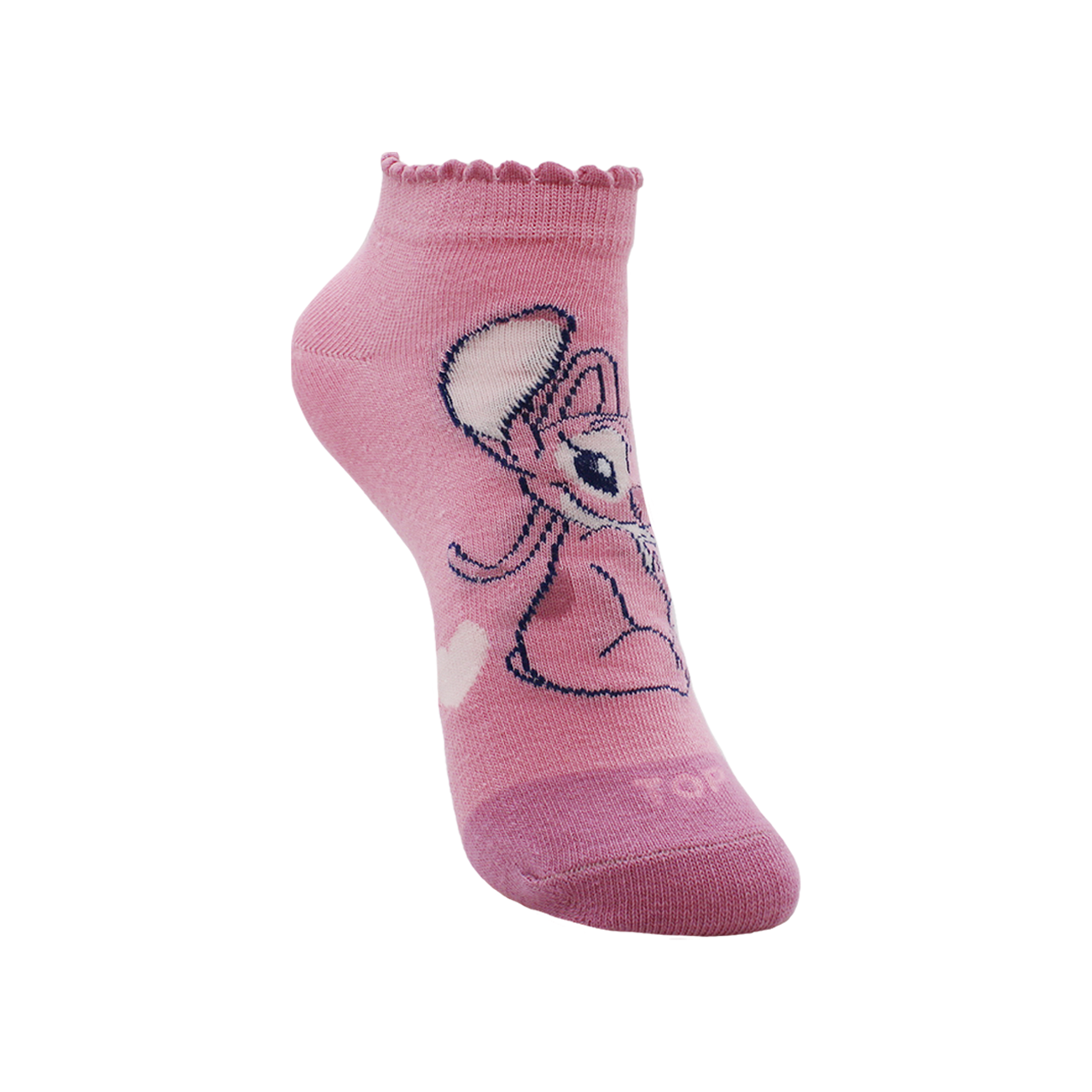 CALCETINES TOBILLEROS MUJER ALGODÓN PACK 2 STITCH C1 TOP-4