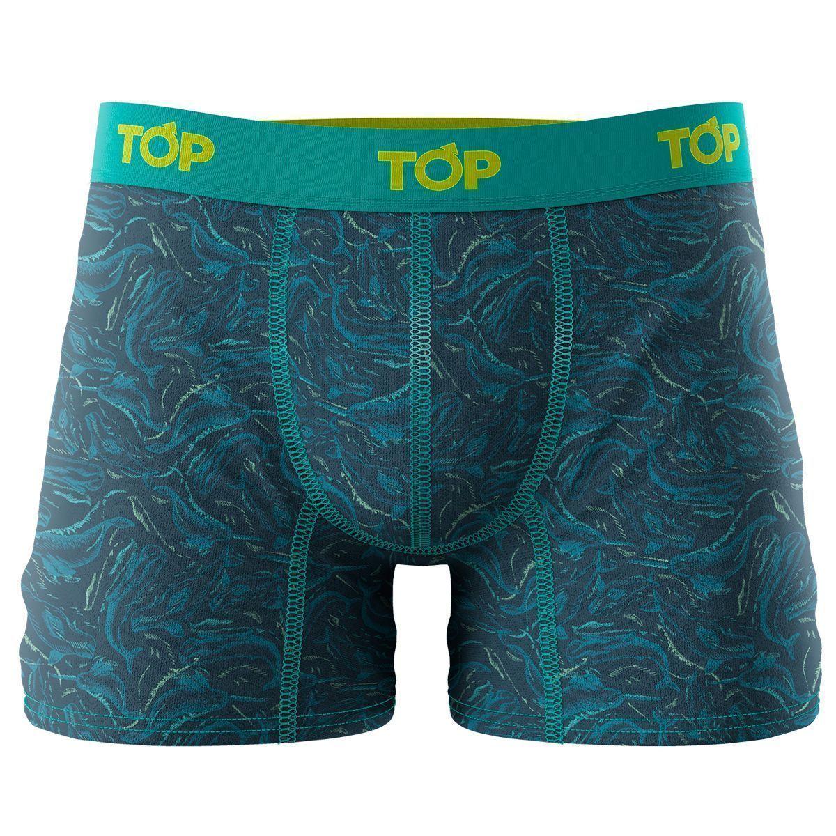Boxer Medio Animal Algodón Top Pack 4 C3-0