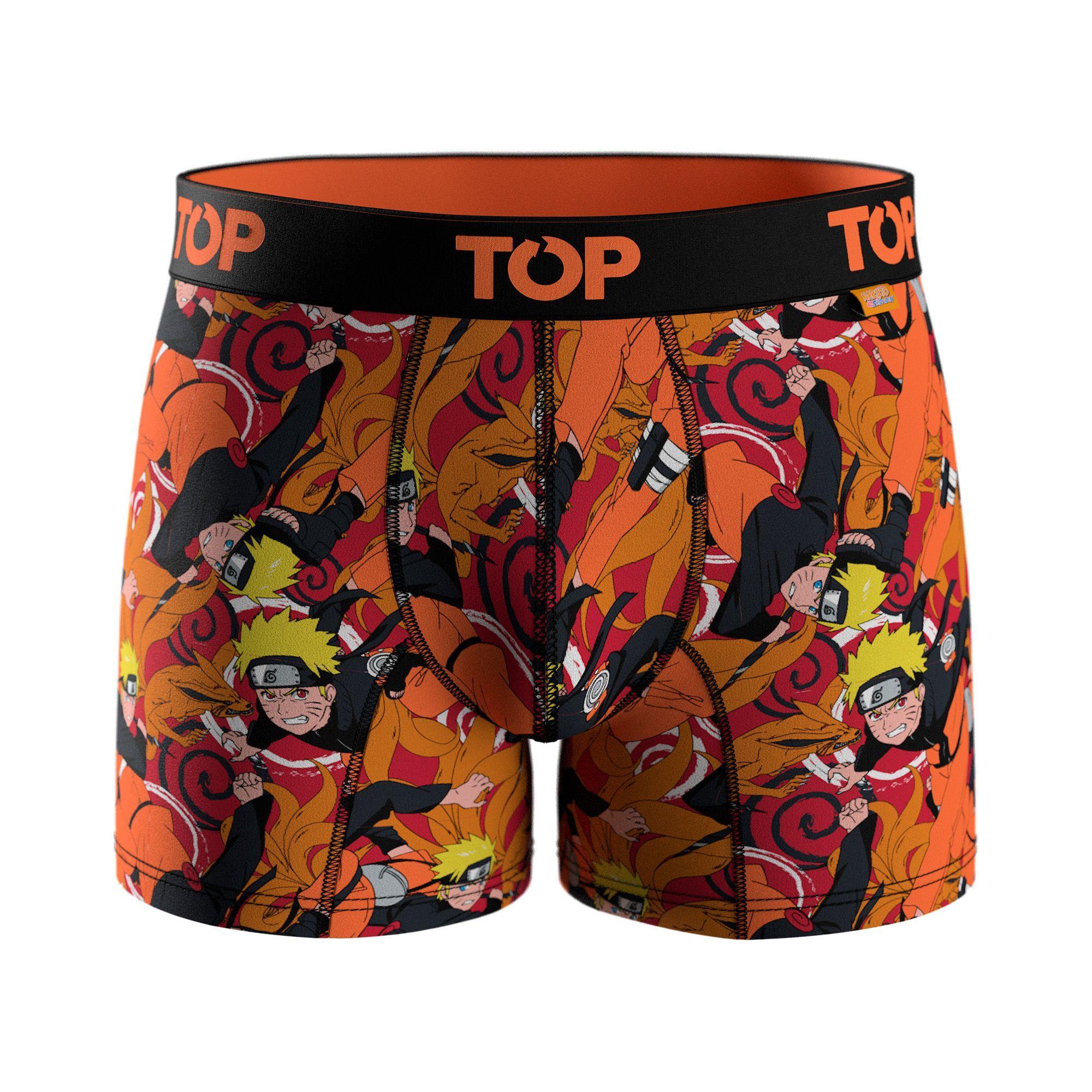 BÓXER MEDIO ALGODÓN NARUTO SHIPPŪDEN PACK 3 C4 TOP-2