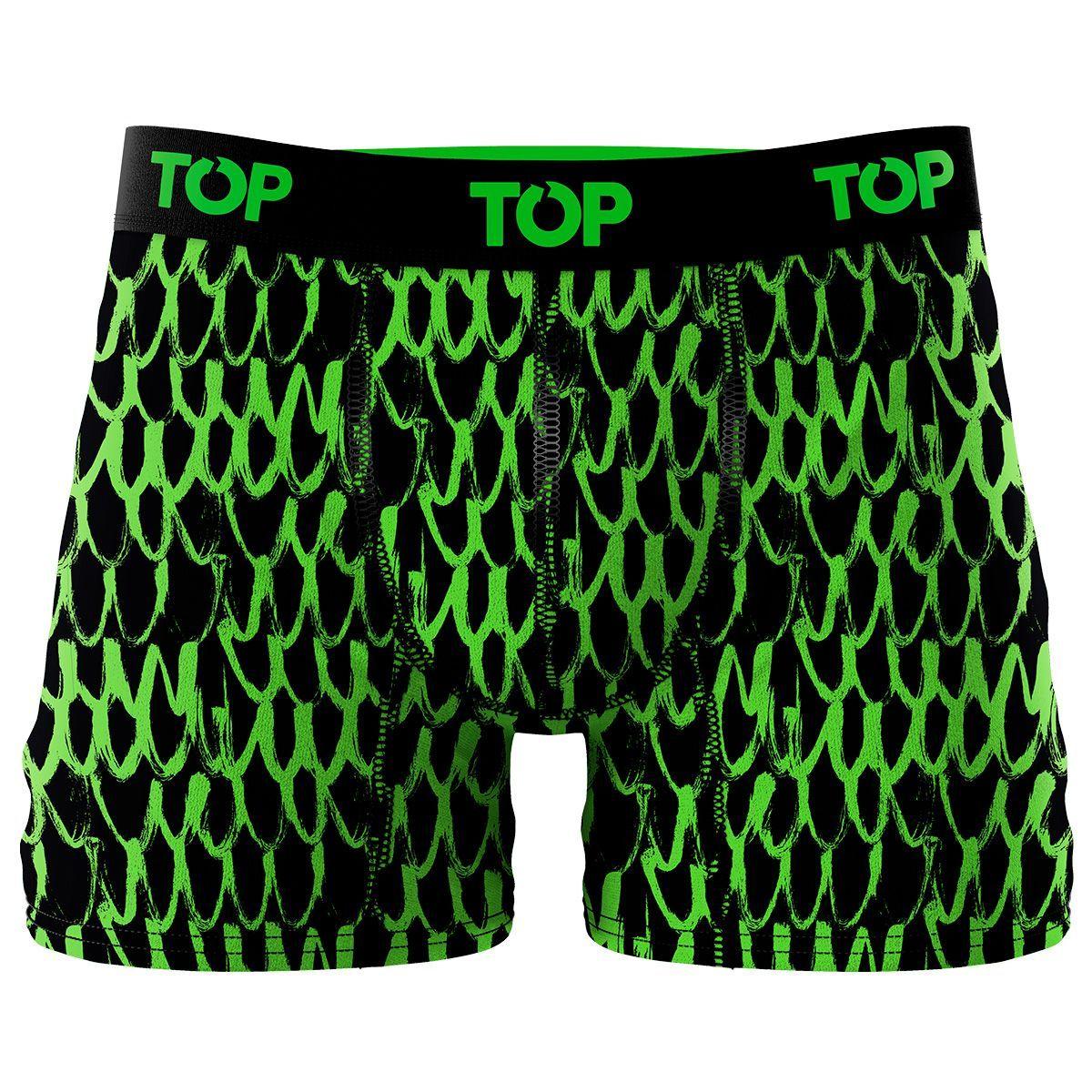 Bóxer Medio Algodón Pack 3 Neón C4 Top-1