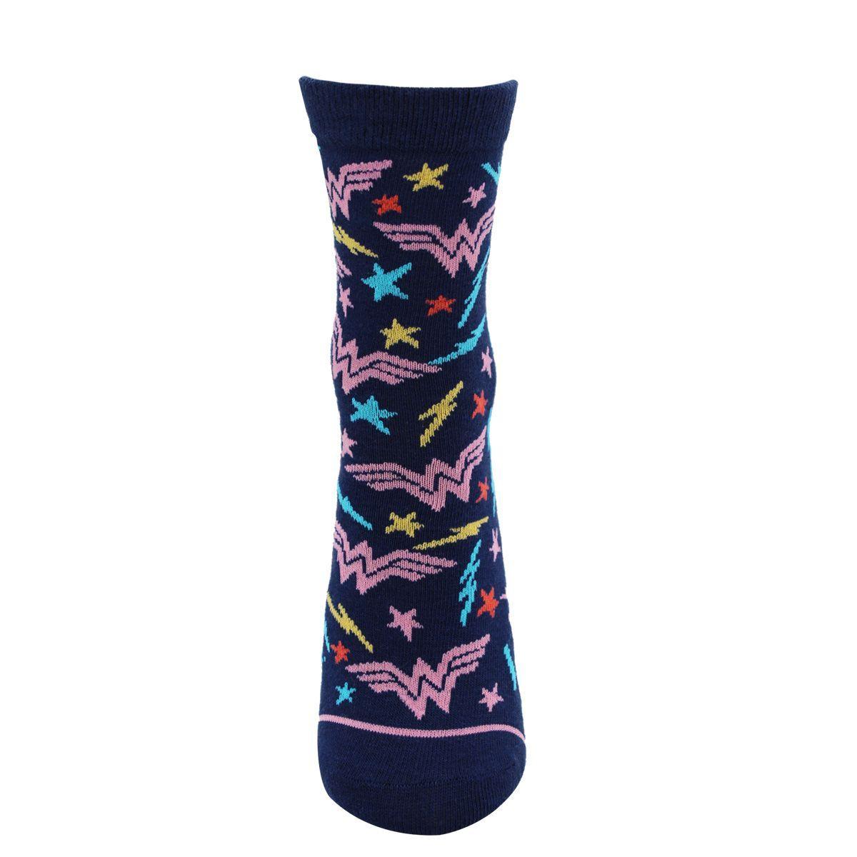 Calcetines Largos Niña Algodón Pack 3 DC C2 TOP-6