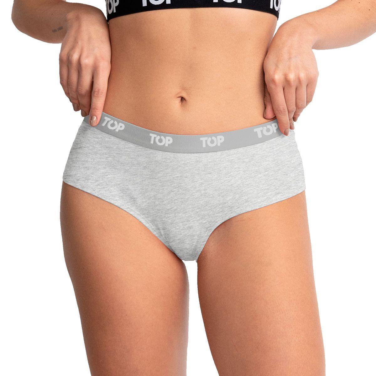 Calzón Pantaletas Algodón Con Elástico Pack 3 C8 Top-1