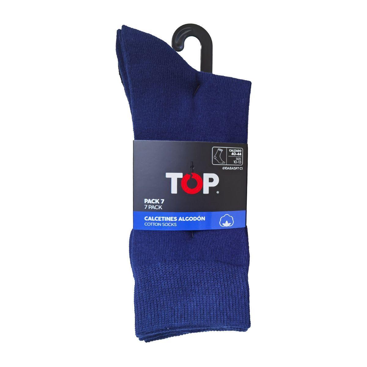 Calcetín Algodón Básico Pack 7-3