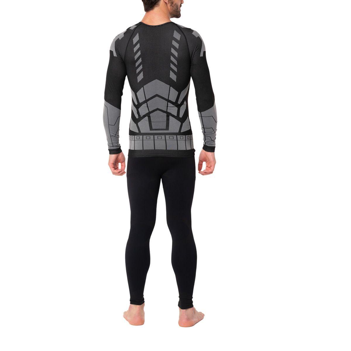 Camiseta Deportiva Batman Primera Capa Microfibra Top-2
