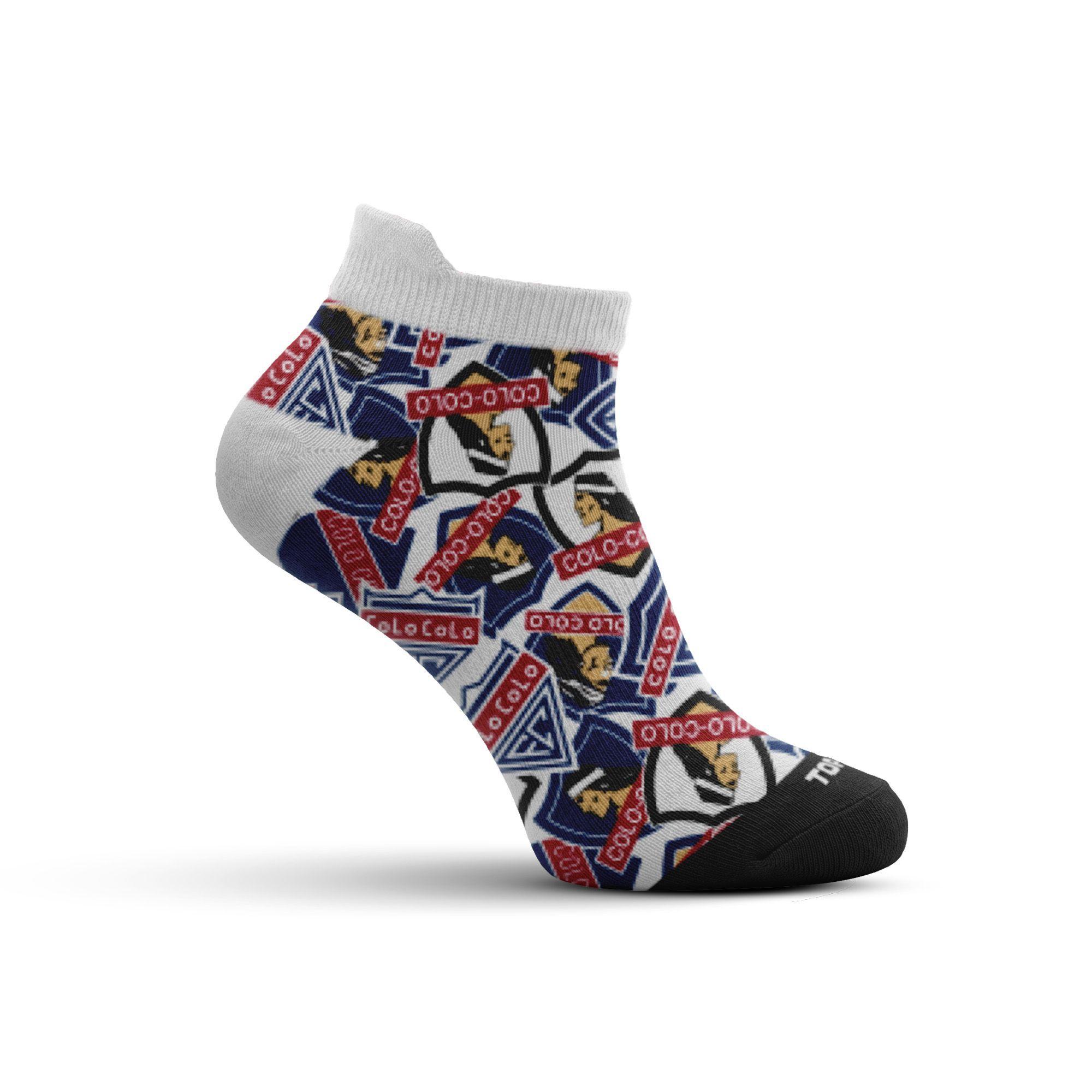 Calcetines Tobilleros Algodón Pack 3 Colo-Colo C3 TOP-2