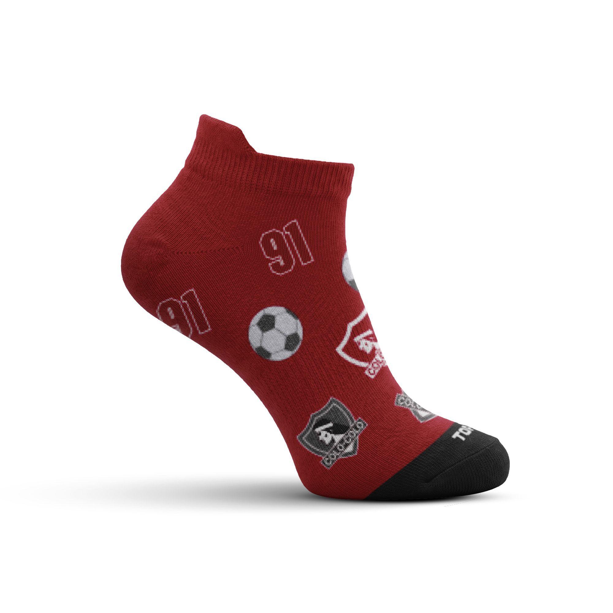 Calcetines Tobilleros Algodón Pack 3 Colo-Colo C3 TOP-3