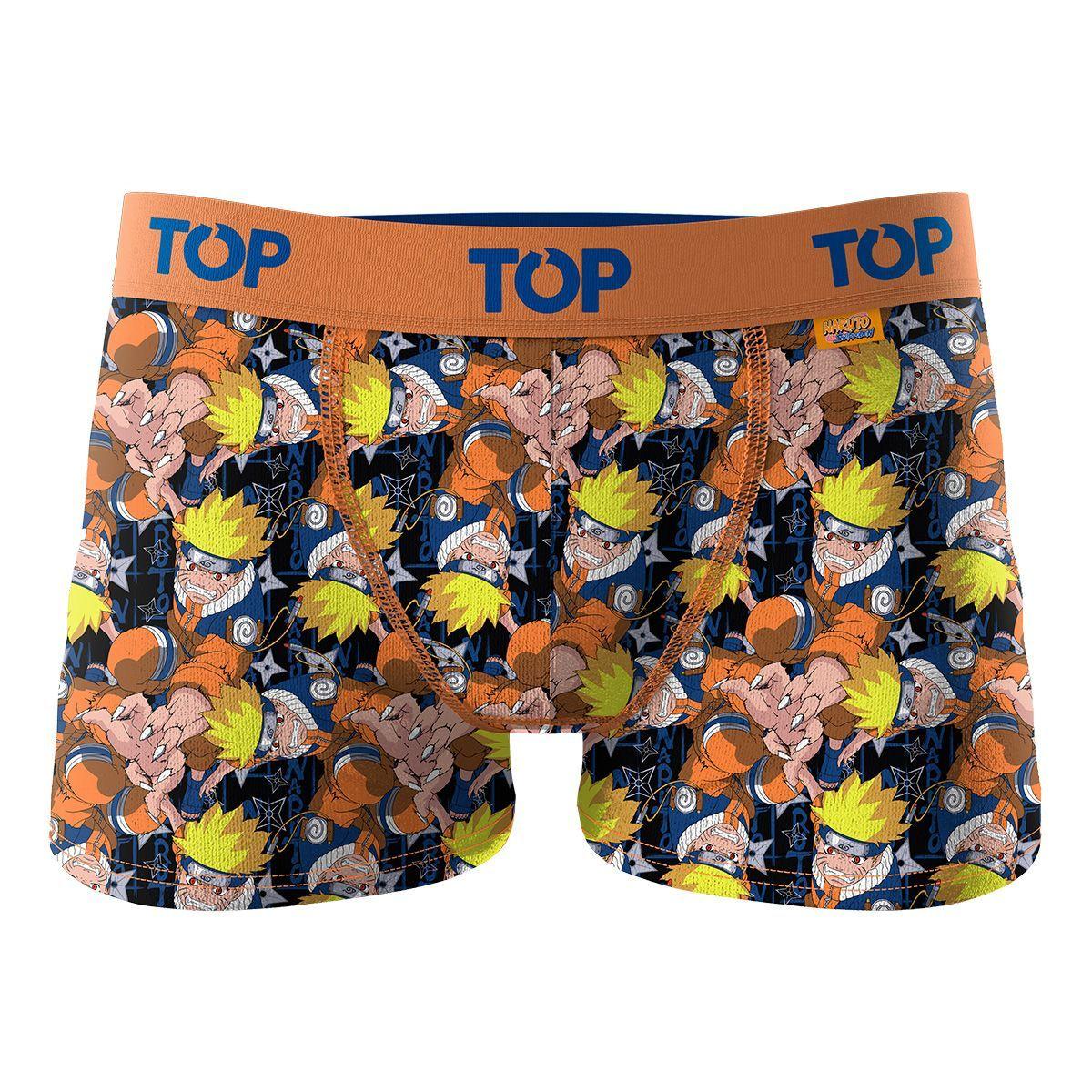 Bóxer Niño Algodón Naruto Pack 4 C2 Top-1